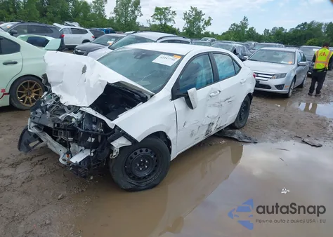 2019 Toyota Corolla Le из США, поврежденный, VIN 2T1BURHE7KC216065